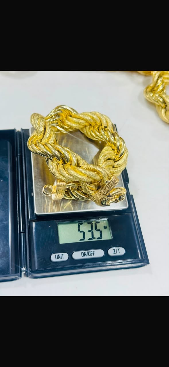 Twist Chain Bracelet — 52.5g