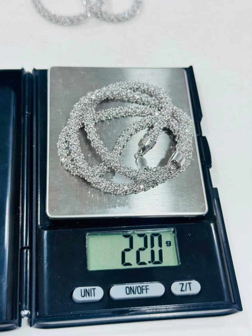 DNA Chain (White Gold) — 22.0g