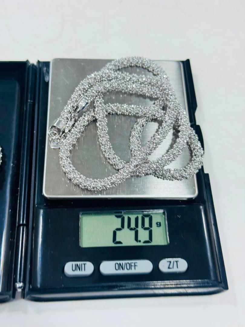 DNA Chain (White Gold) — 24.9g