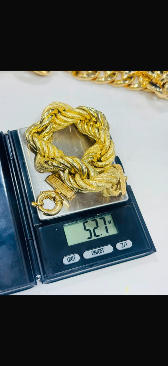 Twist Chain Bracelet — 52.7g