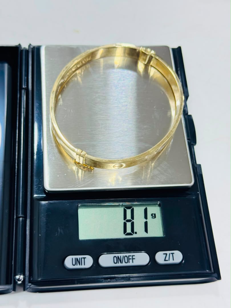 Cartier Hand Bangle — 8.1g Wide