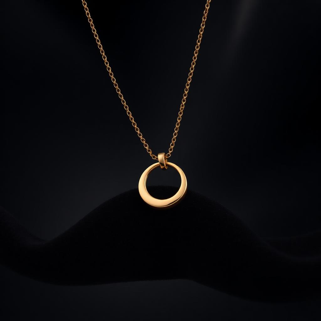 Celestial Crescent Pendant